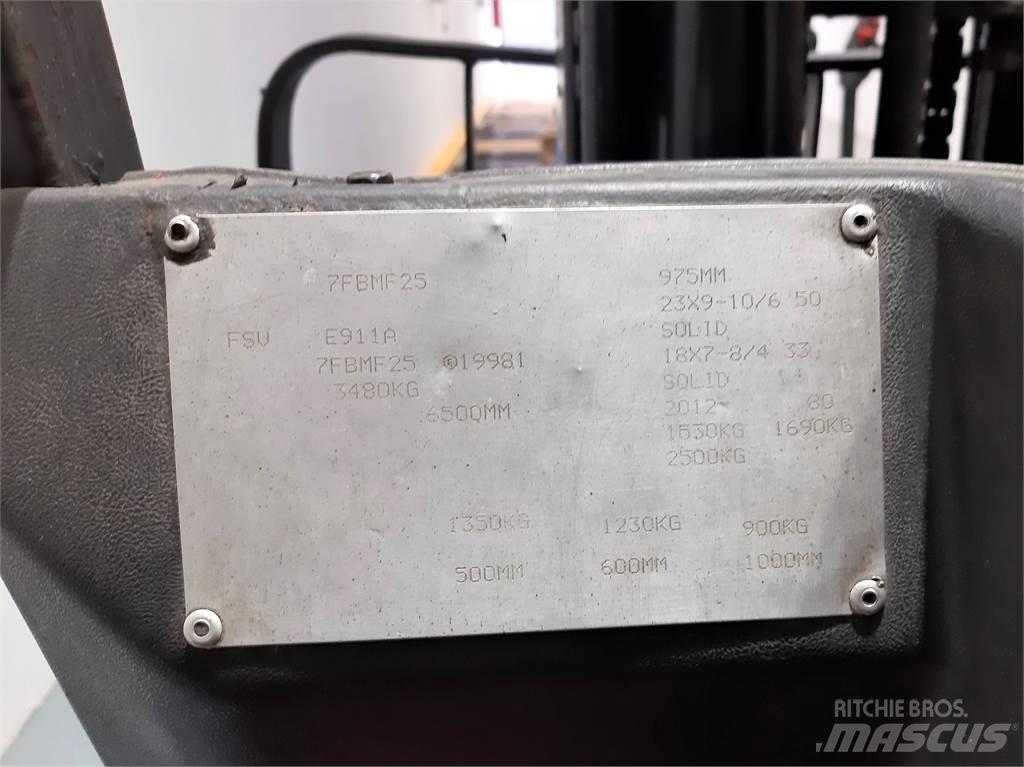 Toyota 7FBMF25 Електронавантажувачі