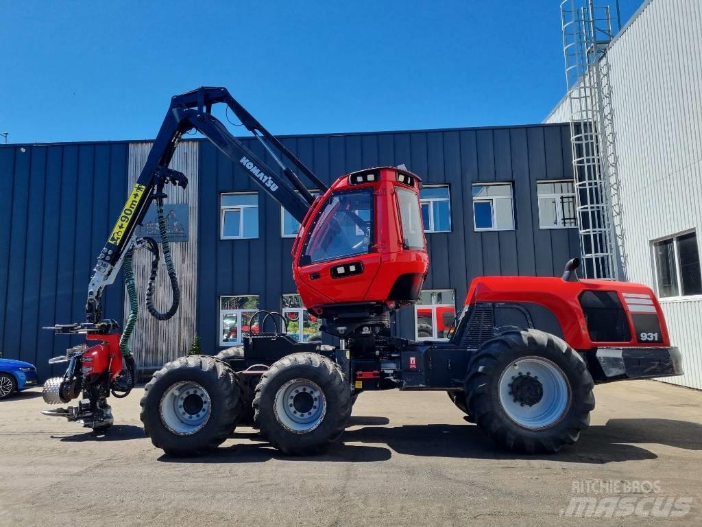 Komatsu 931 Харвестери