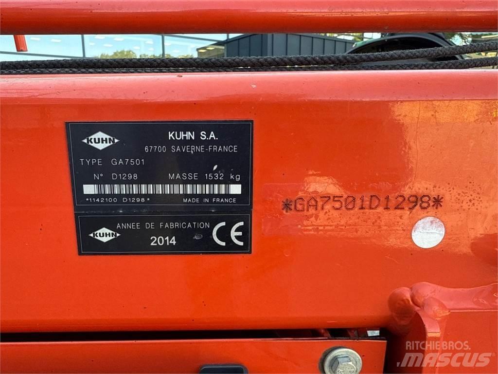 Kuhn GA 7501 Прибиральні комбайни