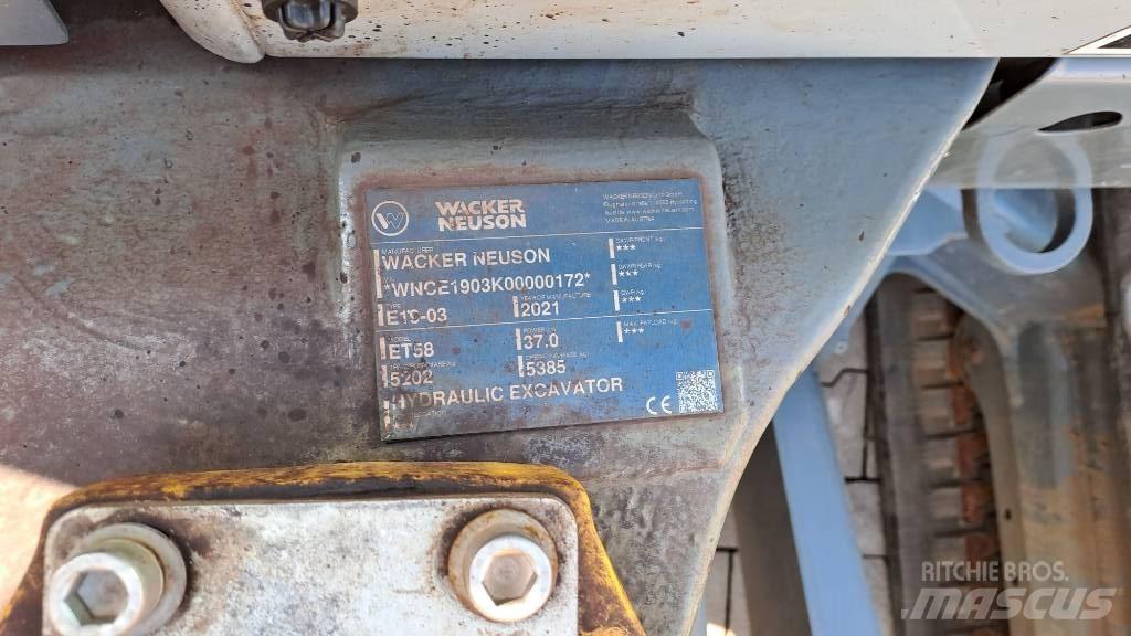 Wacker Neuson ET58 Гусеничні екскаватори