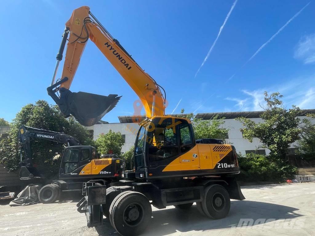 Hyundai R210W Колісні екскаватори