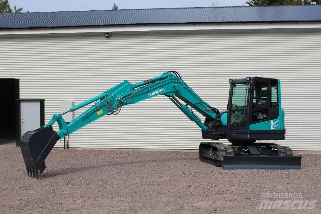 Sunward SWE 90 UF Середні екскаватори 7т. - 12т.