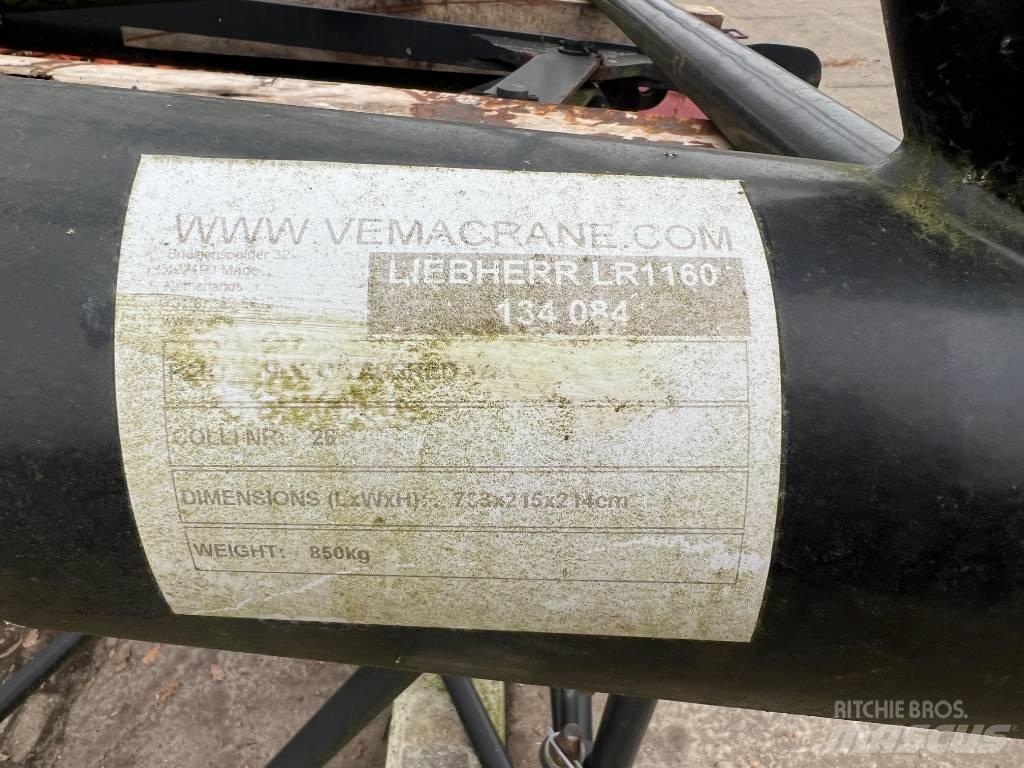 Liebherr LR 1160 Запчастини для кранів