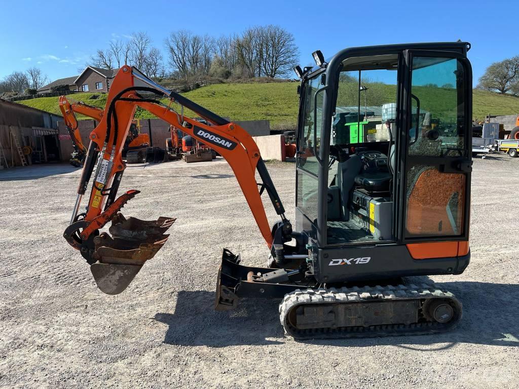 Doosan DX 19 Міні-екскаватори < 7т