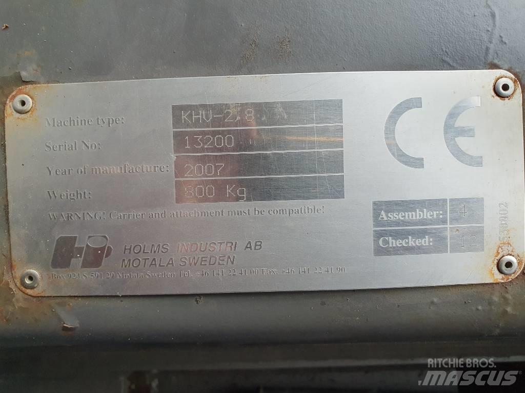 Holms KHV-2.80 Снігоочищувальні ножі та плуги