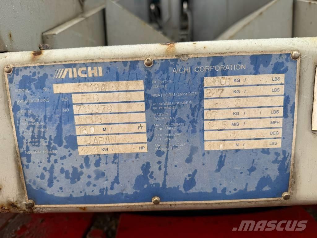 Aichi SR 18 A Телескопічні підйомники