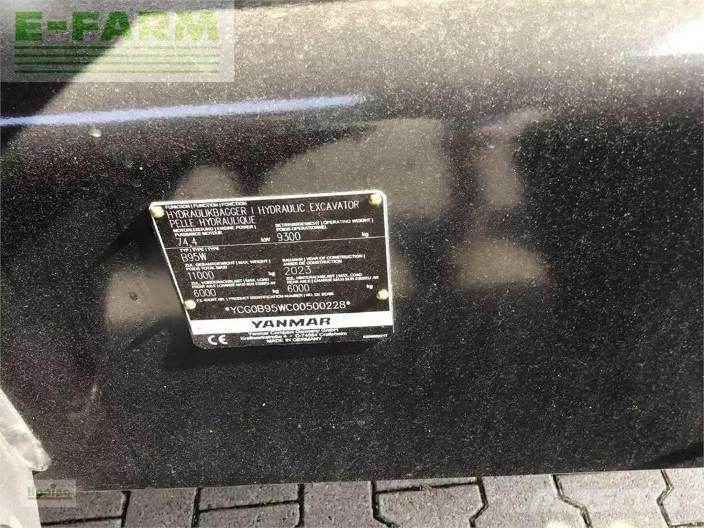 Yanmar b95w/5 Колісні екскаватори