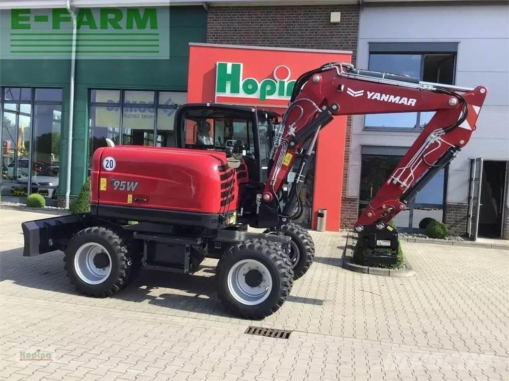 Yanmar b95w/5 Колісні екскаватори