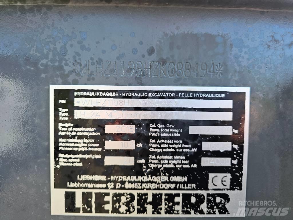 Liebherr LH 24 M Перевантажувачі металобрухту/промислові навантажувачі