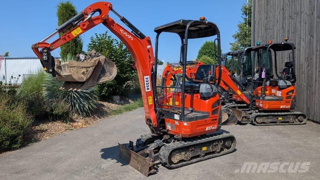 Kubota U 17-3 Міні-екскаватори < 7т