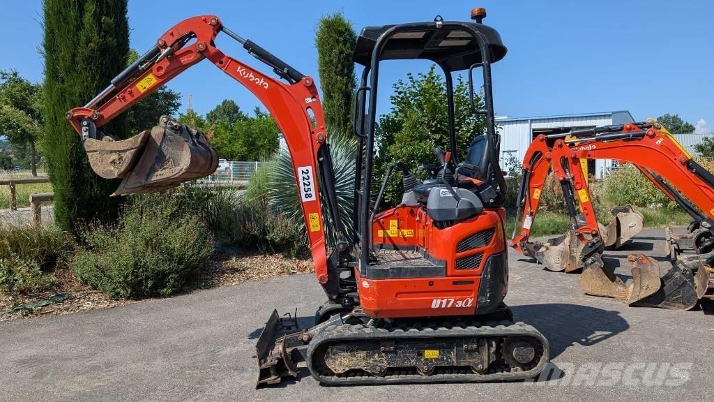 Kubota U 17-3 Міні-екскаватори < 7т