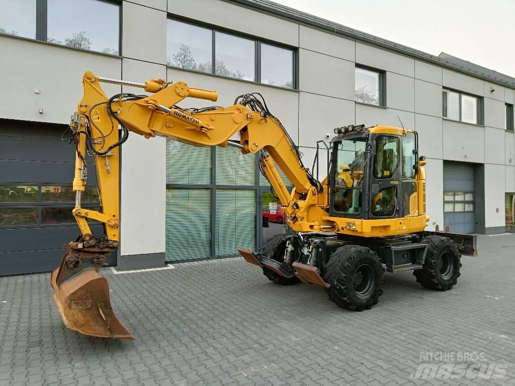 Komatsu PW118 MR-11 Колісні екскаватори