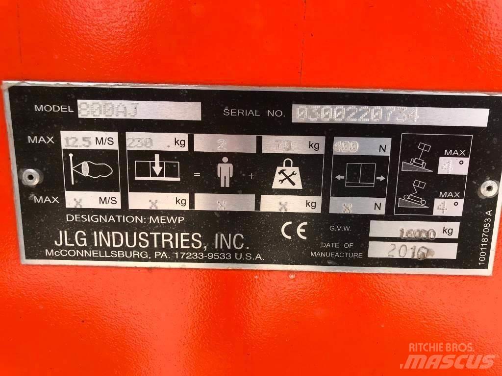 JLG 800 AJ Колінчаті підйомники