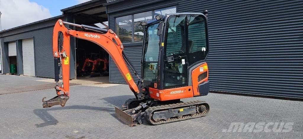 Kubota KX019-4 Міні-екскаватори < 7т