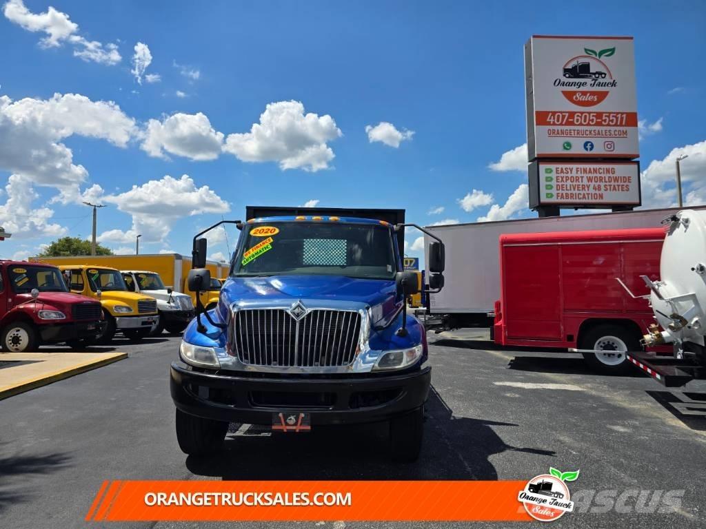 International MV607 Вантажівки-платформи/бокове розвантаження