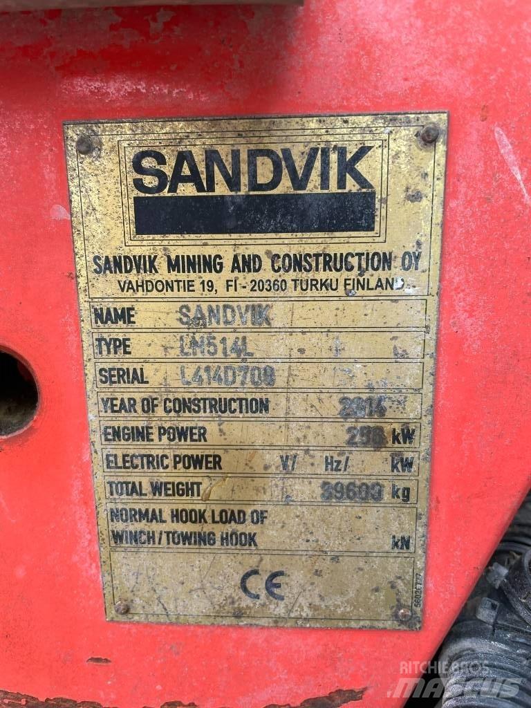 Sandvik LH 514 Підземні навантажувачі