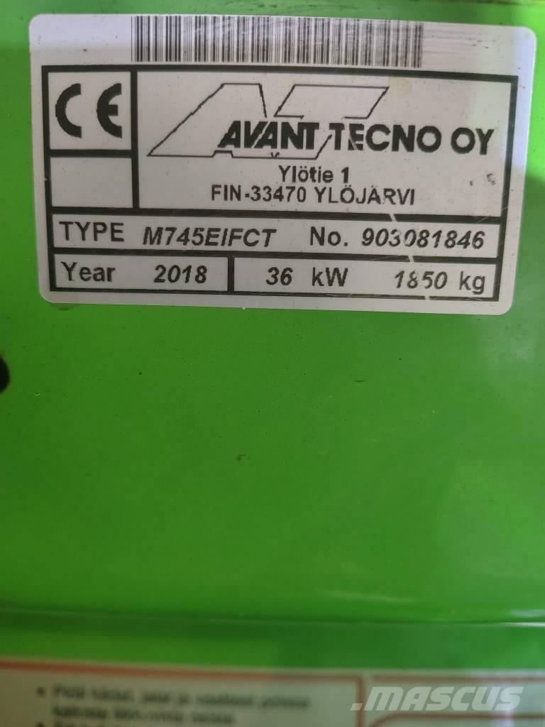 Avant 745 Малі навантажувачі