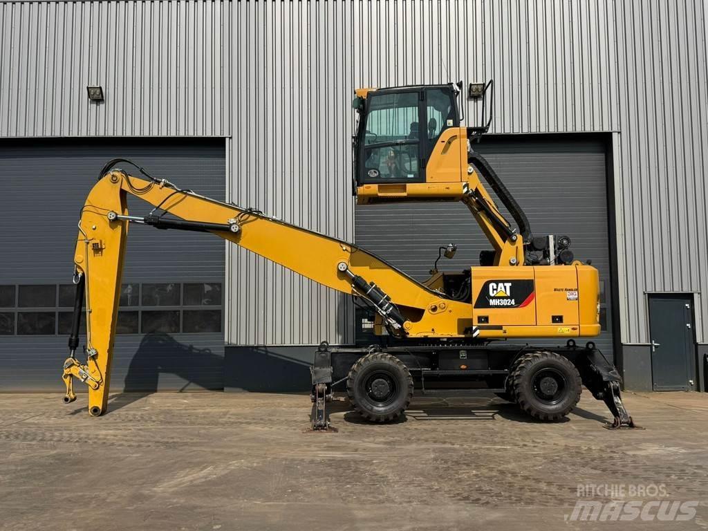 CAT MH3024 Перевантажувачі металобрухту/промислові навантажувачі