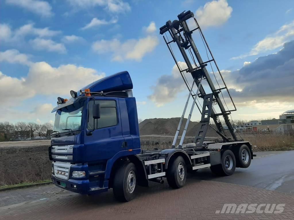 DAF cf85.480 8x2 Вантажівки з гаковим підйомом