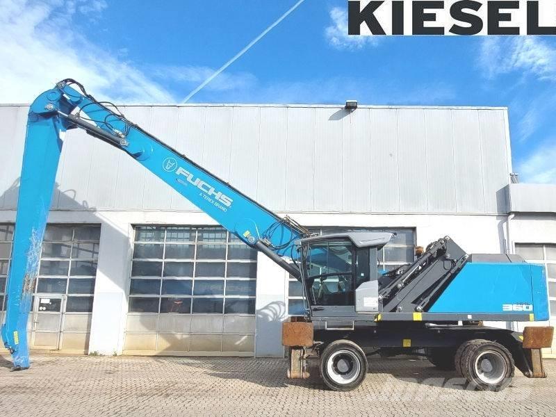 Fuchs MHL 360 F Перевантажувачі металобрухту/промислові навантажувачі