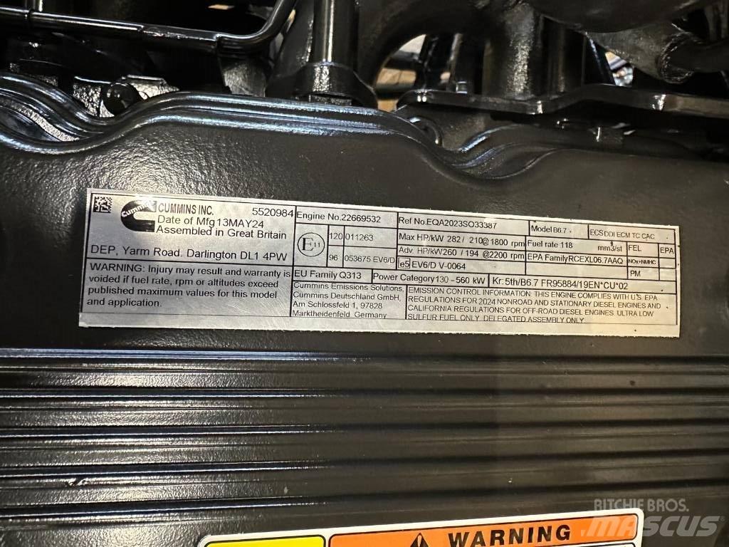 Cummins B6.7 FR95884 Сільгосптехніка - Інші