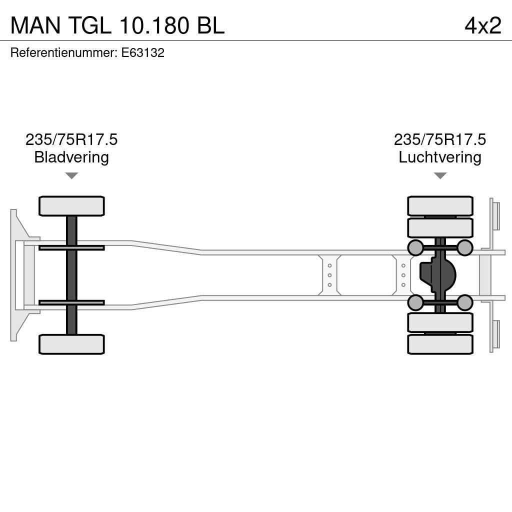 MAN TGL 10.180 BL Фургони