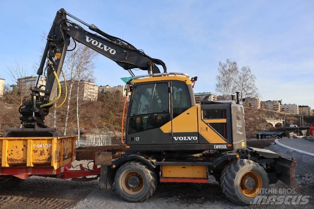 Volvo EWR 150 E Колісні екскаватори
