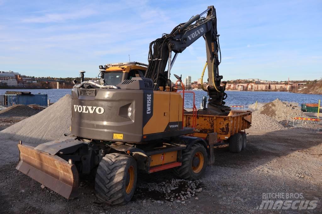 Volvo EWR 150 E Колісні екскаватори