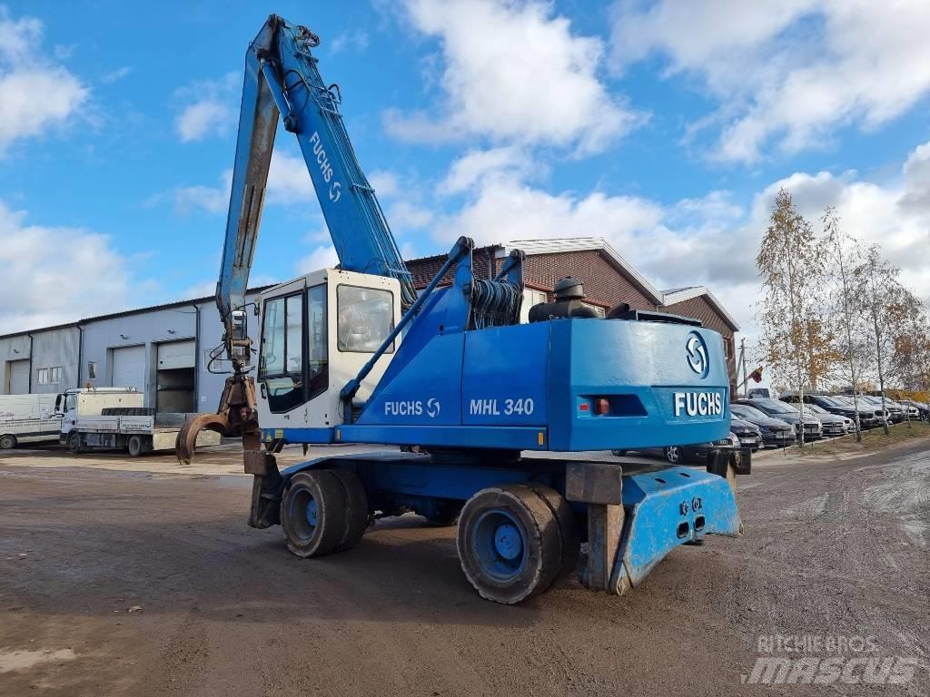 Fuchs MHL 340 Перевантажувачі металобрухту/промислові навантажувачі