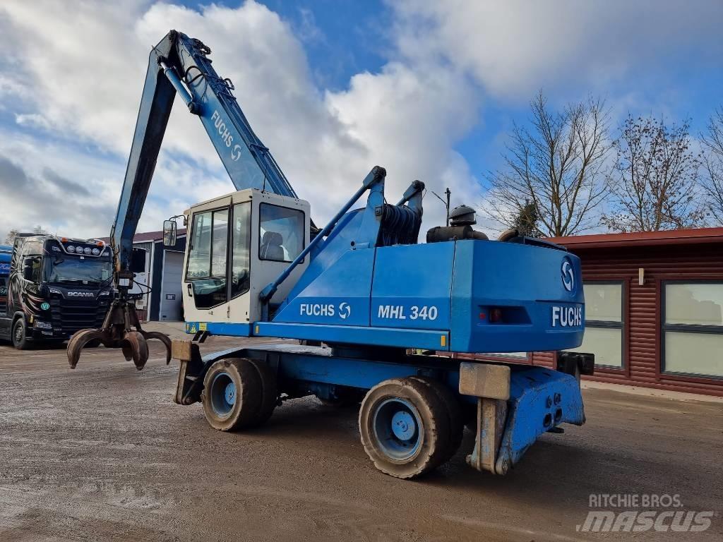 Fuchs MHL 340 Перевантажувачі металобрухту/промислові навантажувачі