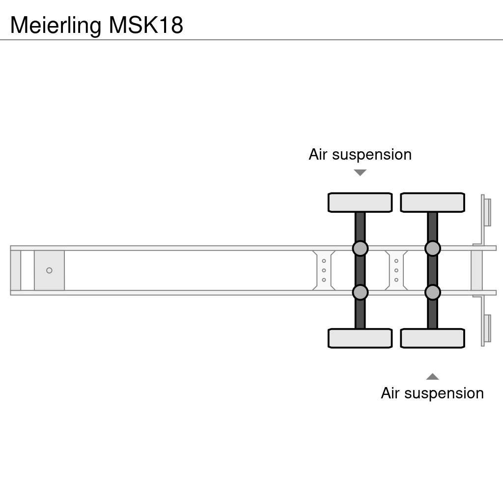 Meierling MSK18 Напівпричепи-самоскиди
