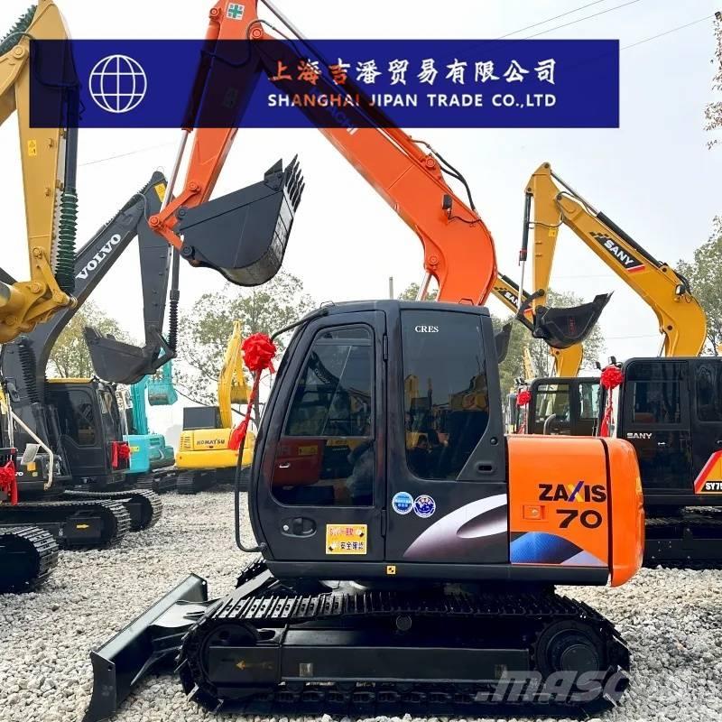 Hitachi ZX 70 Міні-екскаватори < 7т