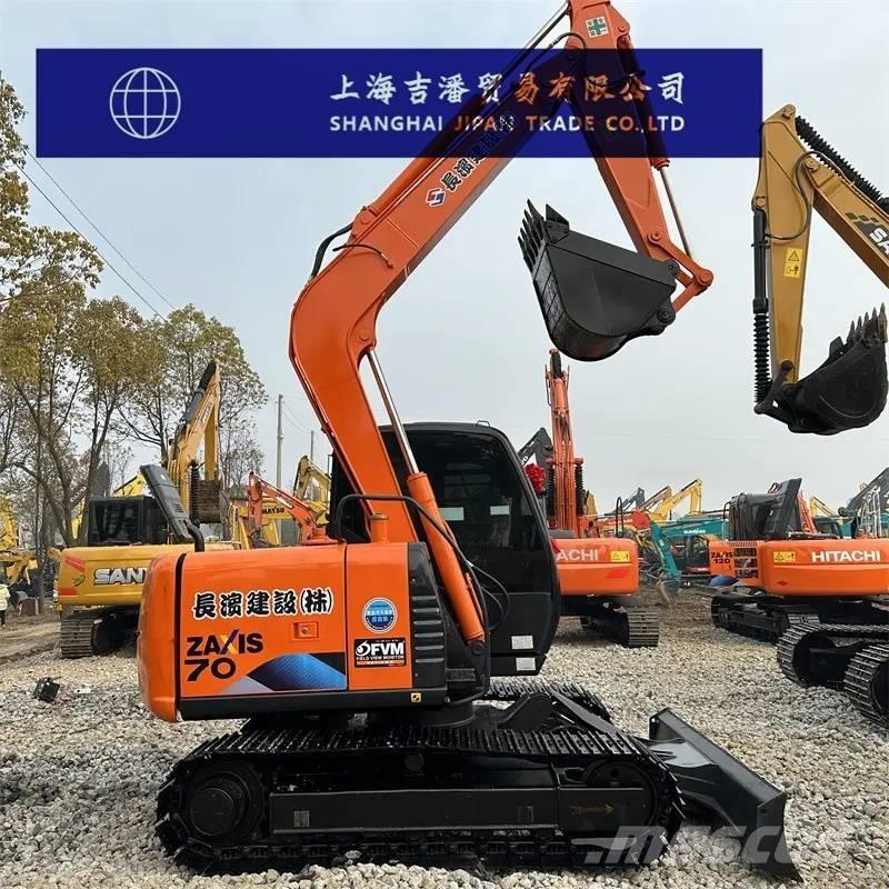 Hitachi ZX 70 Міні-екскаватори < 7т