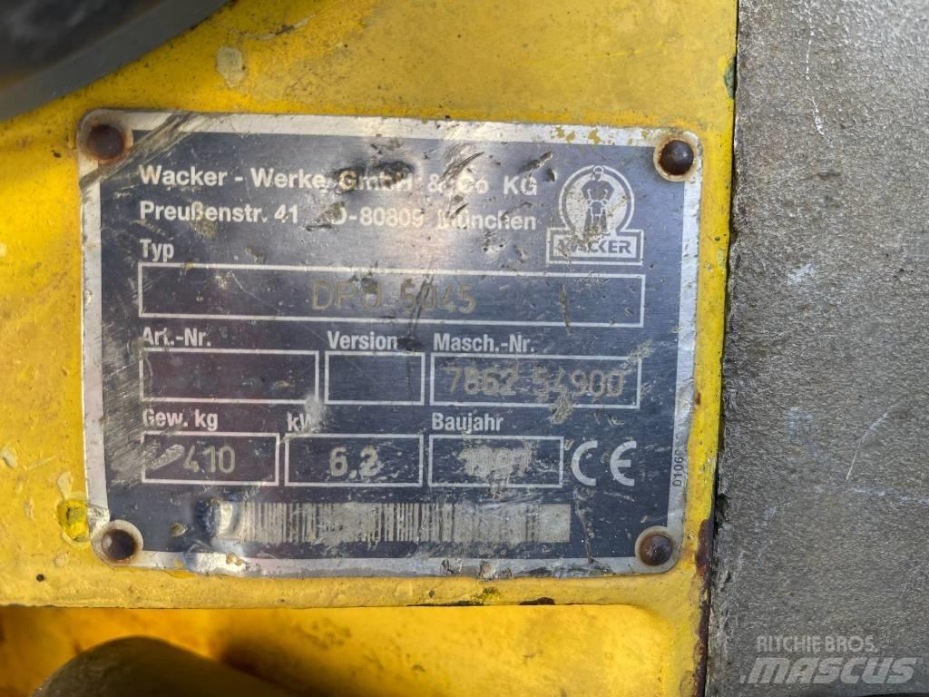 Wacker DPU5045 Віброплити та вібротрамбовки