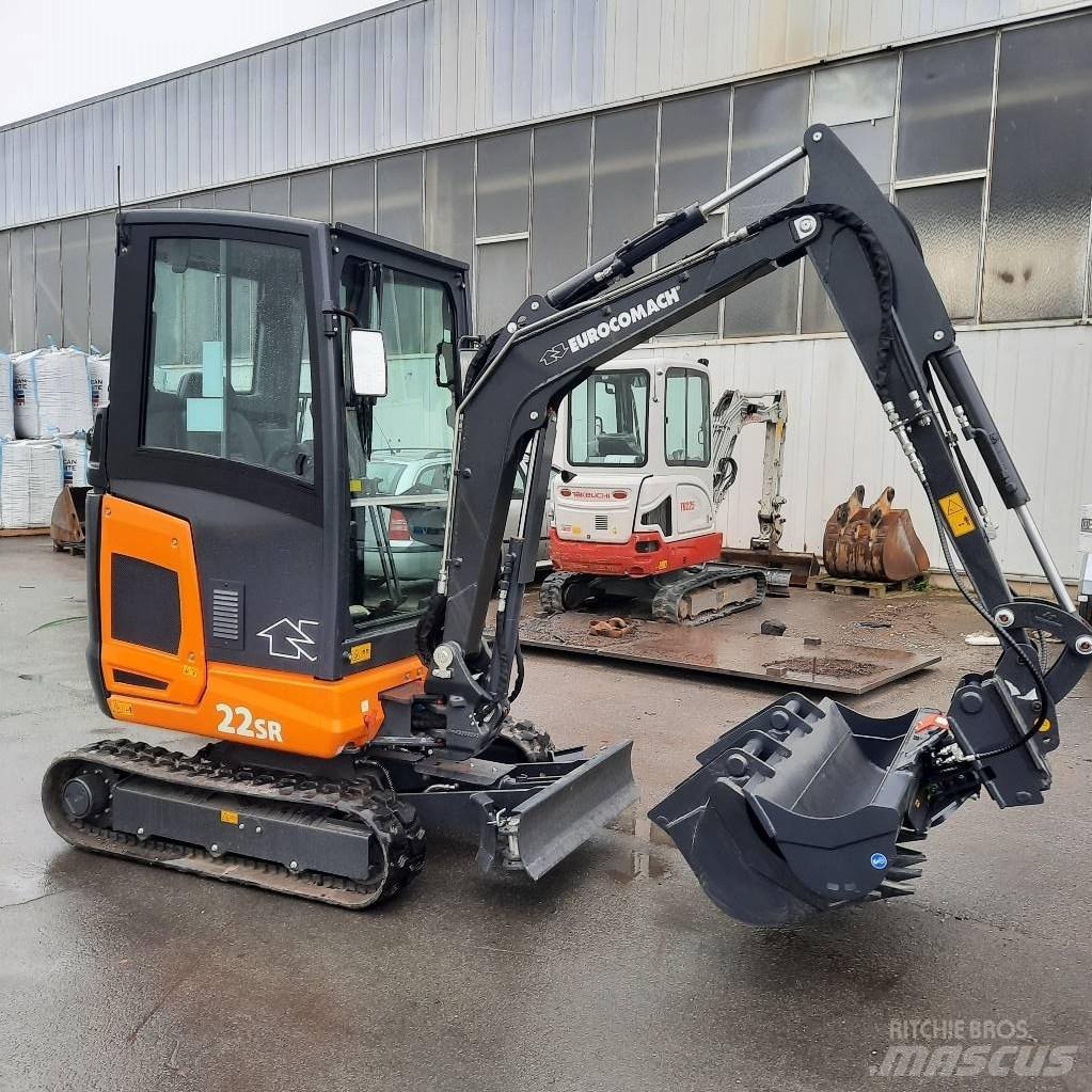 Eurocomach 22 SR Міні-екскаватори < 7т