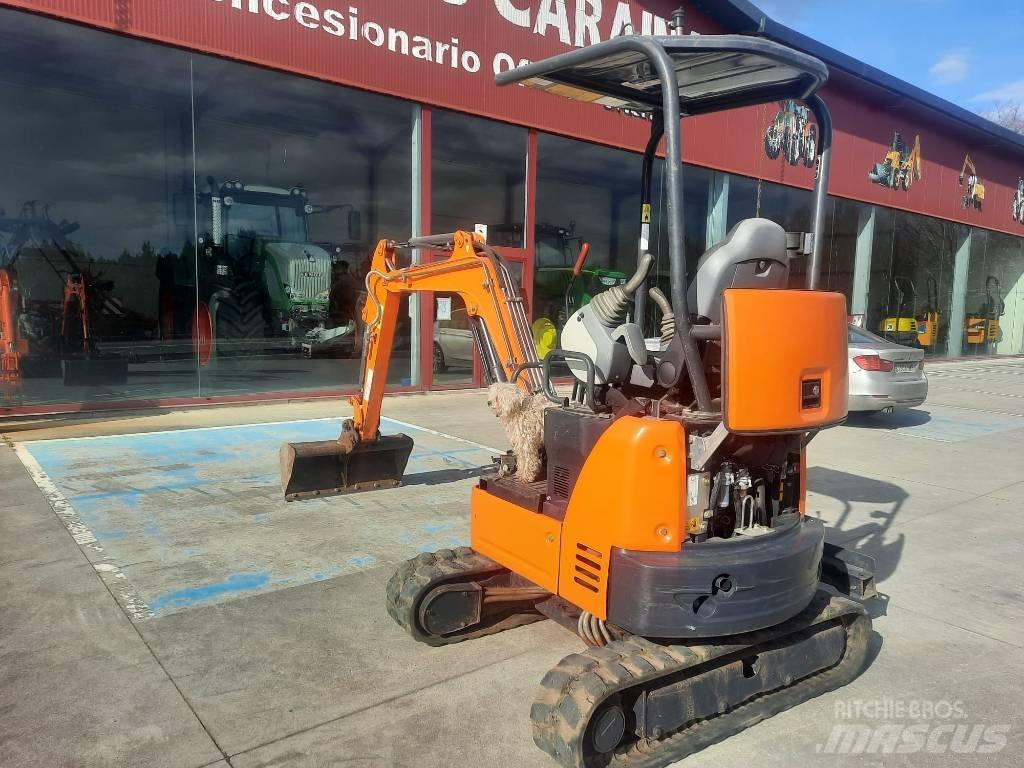 Hitachi ZX19U-5A Міні-екскаватори < 7т