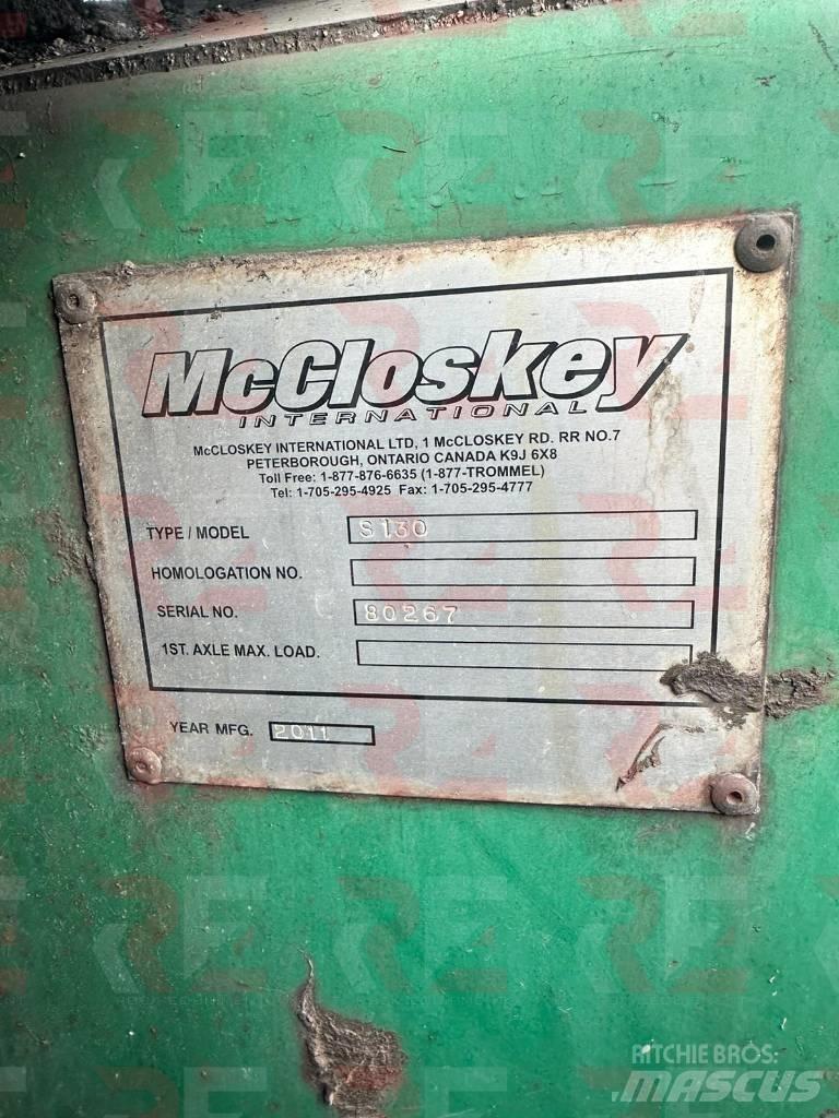McCloskey S130 Мобільні грохоти