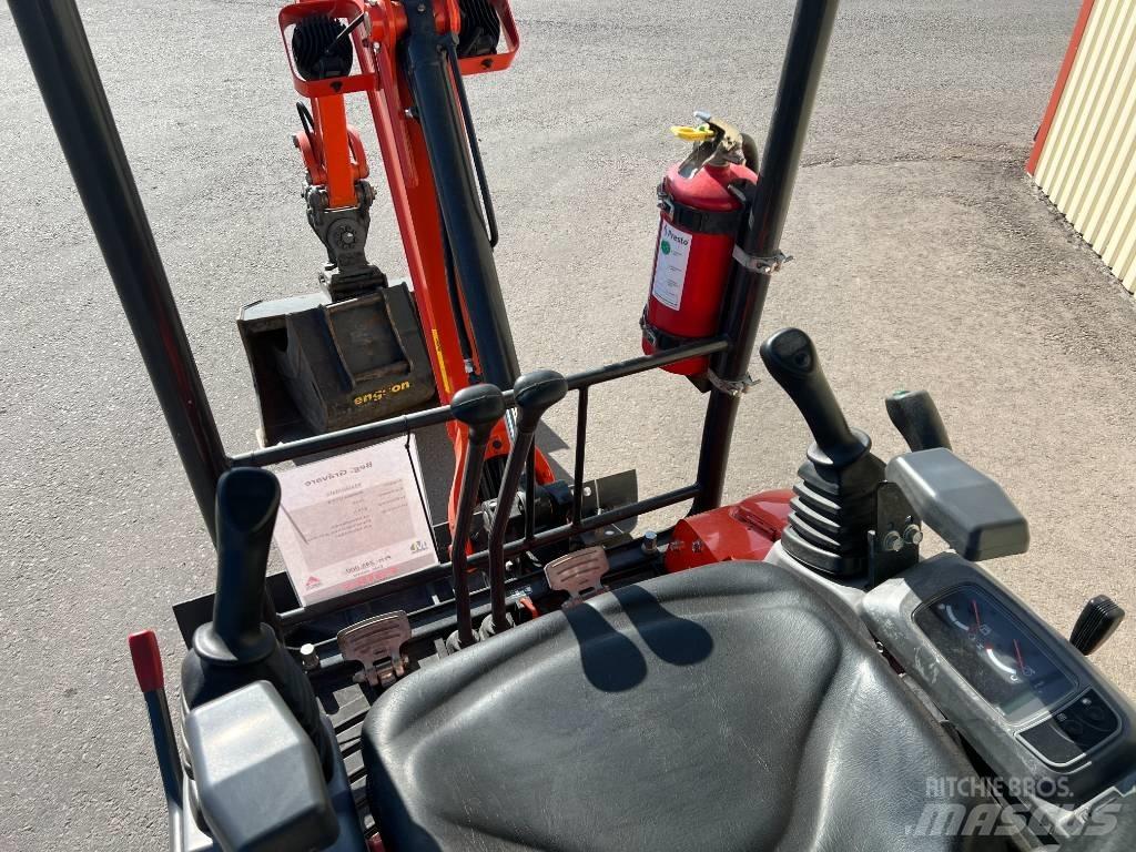 Kubota U 17-3 Міні-екскаватори < 7т