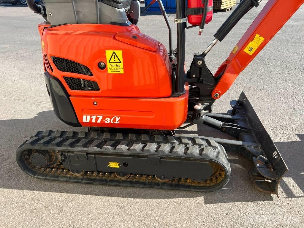 Kubota U 17-3 Міні-екскаватори < 7т