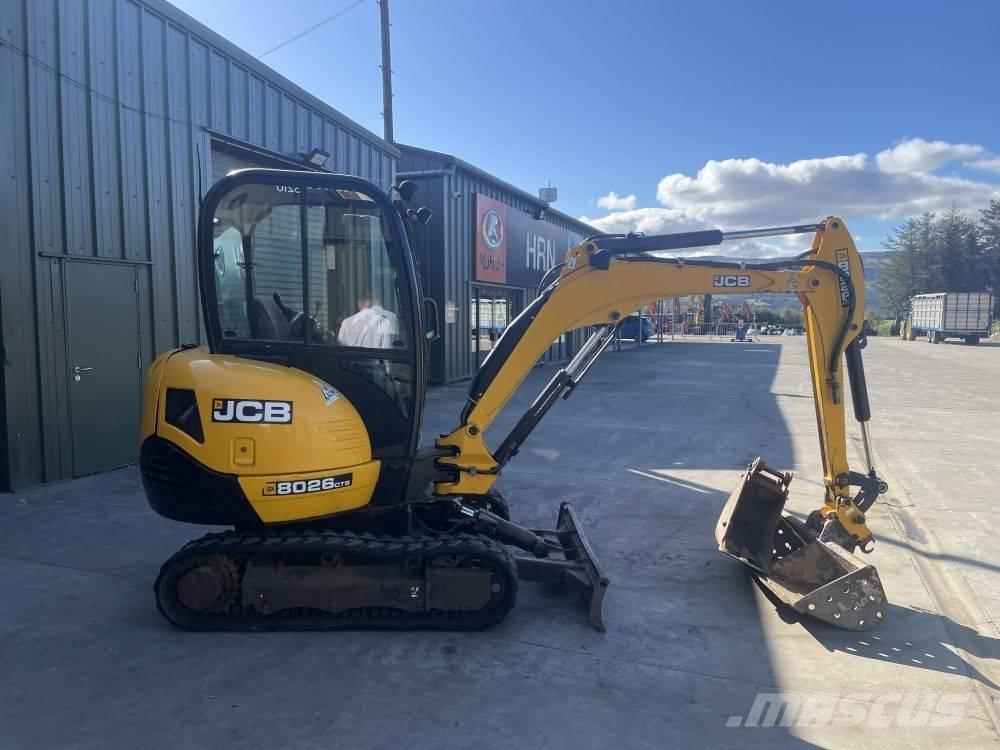 JCB 8026 Міні-екскаватори < 7т
