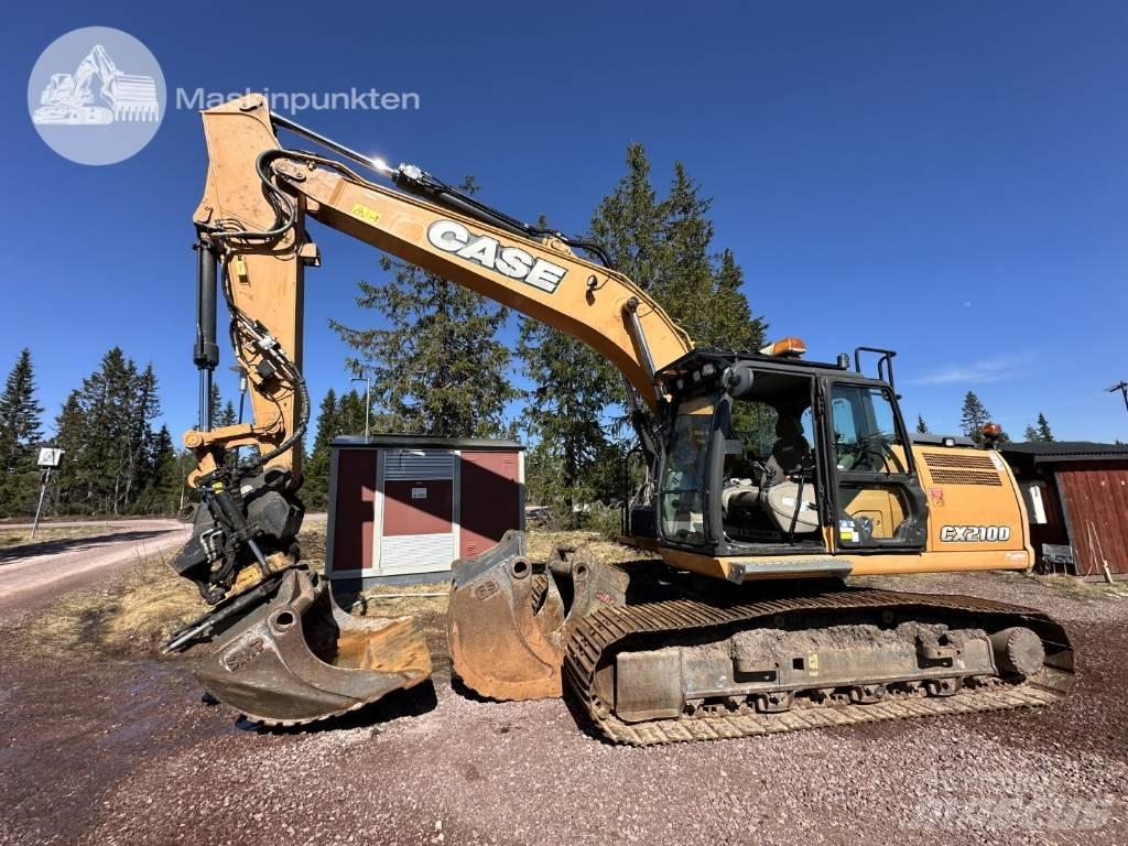 CASE CX 210 D Гусеничні екскаватори
