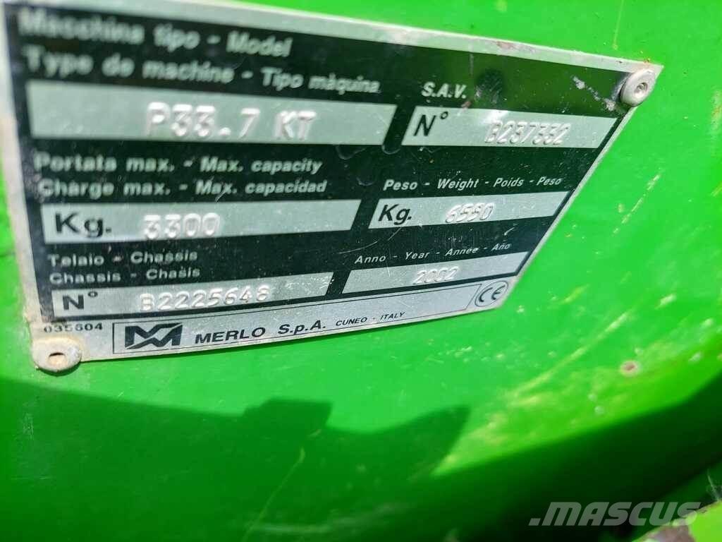 Merlo P 33.7 KT Телескопічні навантажувачі