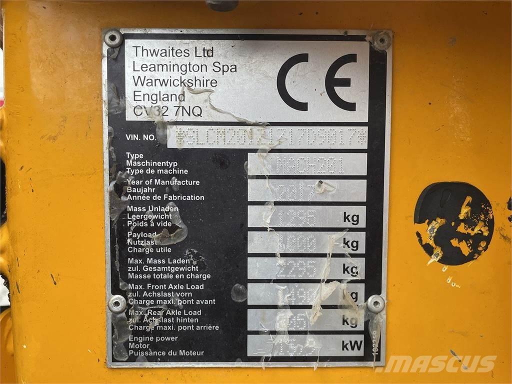 Thwaites 1 ton Міні самоскиди