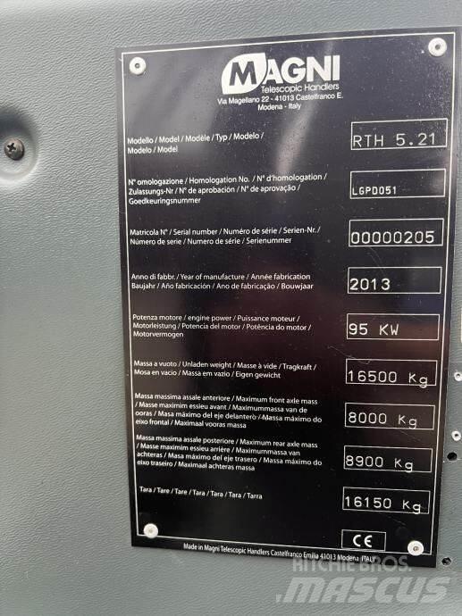 Magni RTH 5.21 Телескопічні навантажувачі