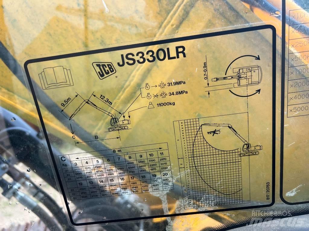 JCB Js 330 lr Екскаватори з великим вилітом