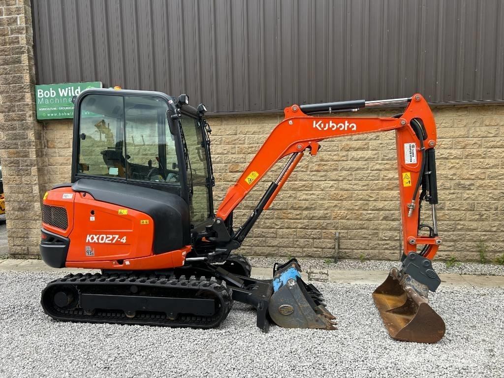 Kubota KX027-4 Міні-екскаватори < 7т