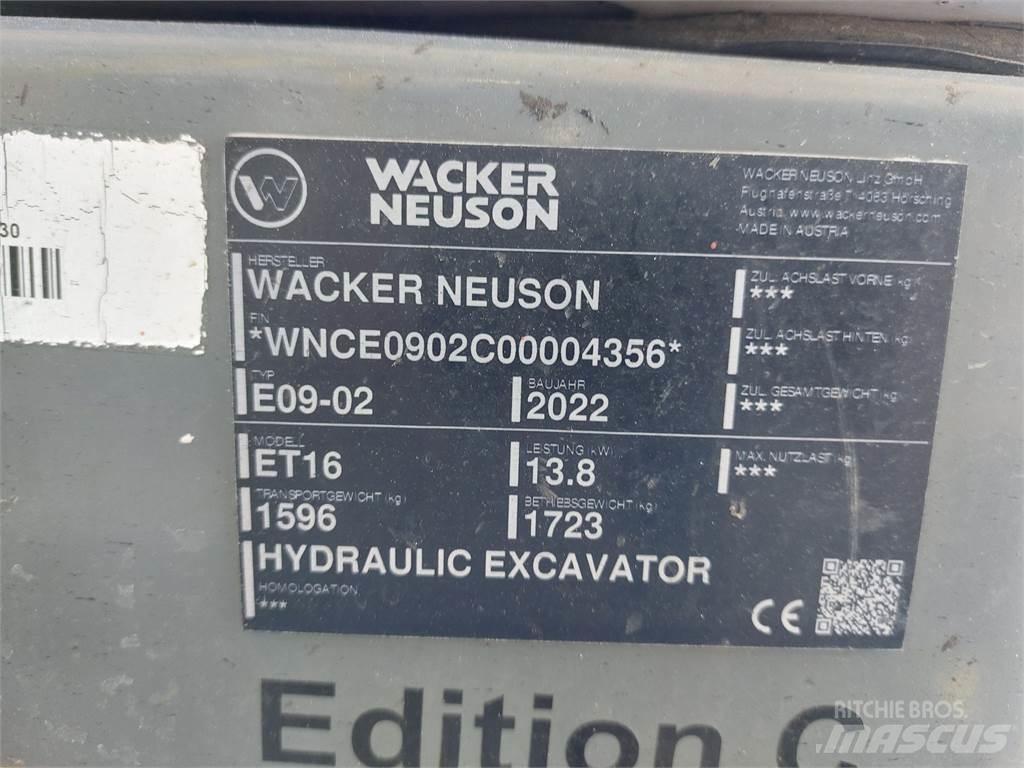 Wacker Neuson ET16 Гусеничні екскаватори