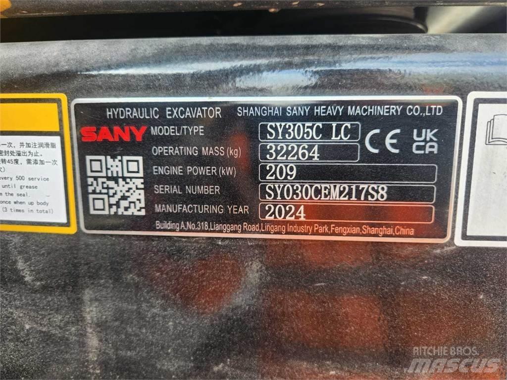 Sany SY305C Гусеничні екскаватори