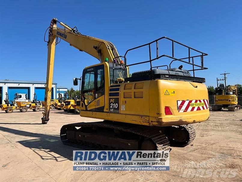 Komatsu PC 210 LC Екскаватори з великим вилітом