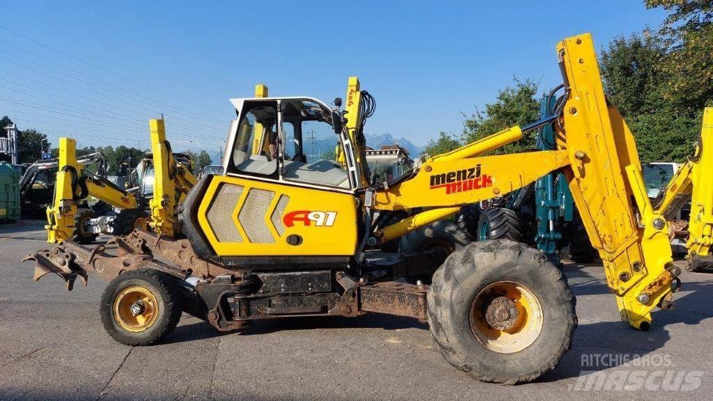 Menzi Muck A91 Mobil Колісні екскаватори